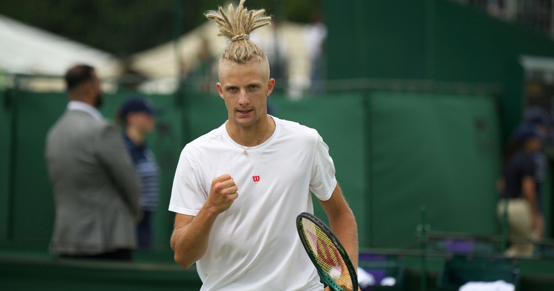 Is tennis player lajal the next big thing? Experts discuss his potential in professional tennis.