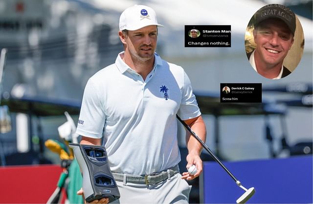 How did fans react to the Bryson DeChambeau MAGA hat situation? See the different opinions online.