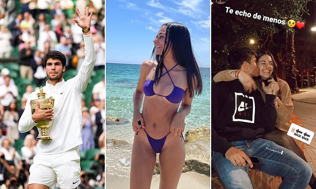 carlos alcaraz gf pics: See who the tennis star is dating.