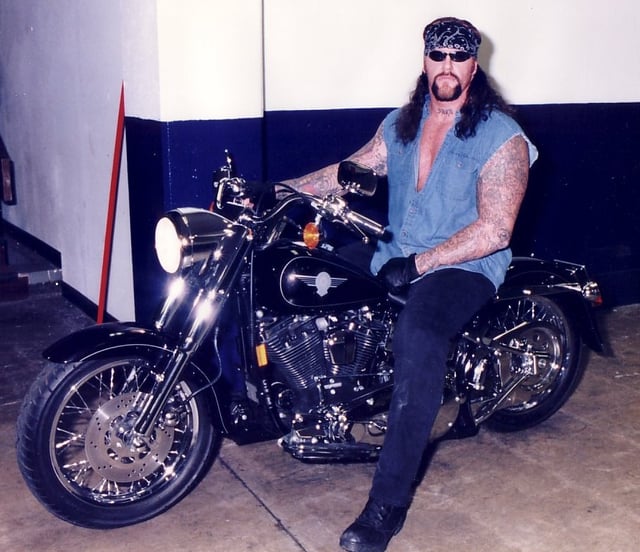Remember the undertaker on a motorcycle entrance? Looking back at when the Deadman became a biker.
