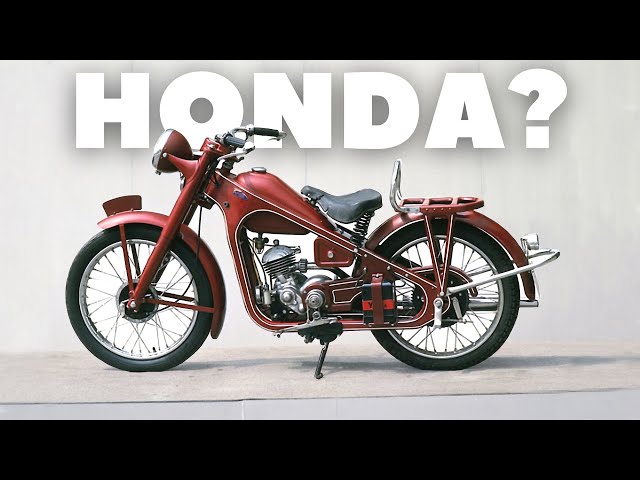 Want to See the Oldest Honda Motorcycle?