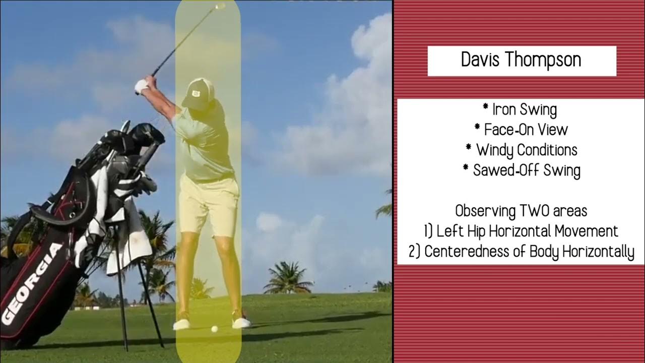 Lets Analyze the Davis Thompson Golf Swing: What Are the Key Techniques Making It Powerful?