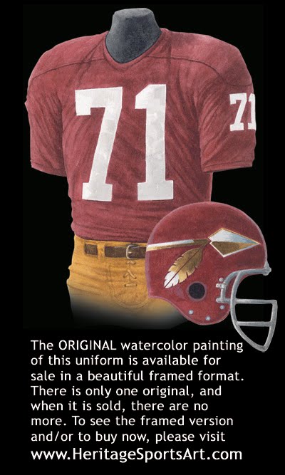 Washington Redskins uniforms: Untold story and history