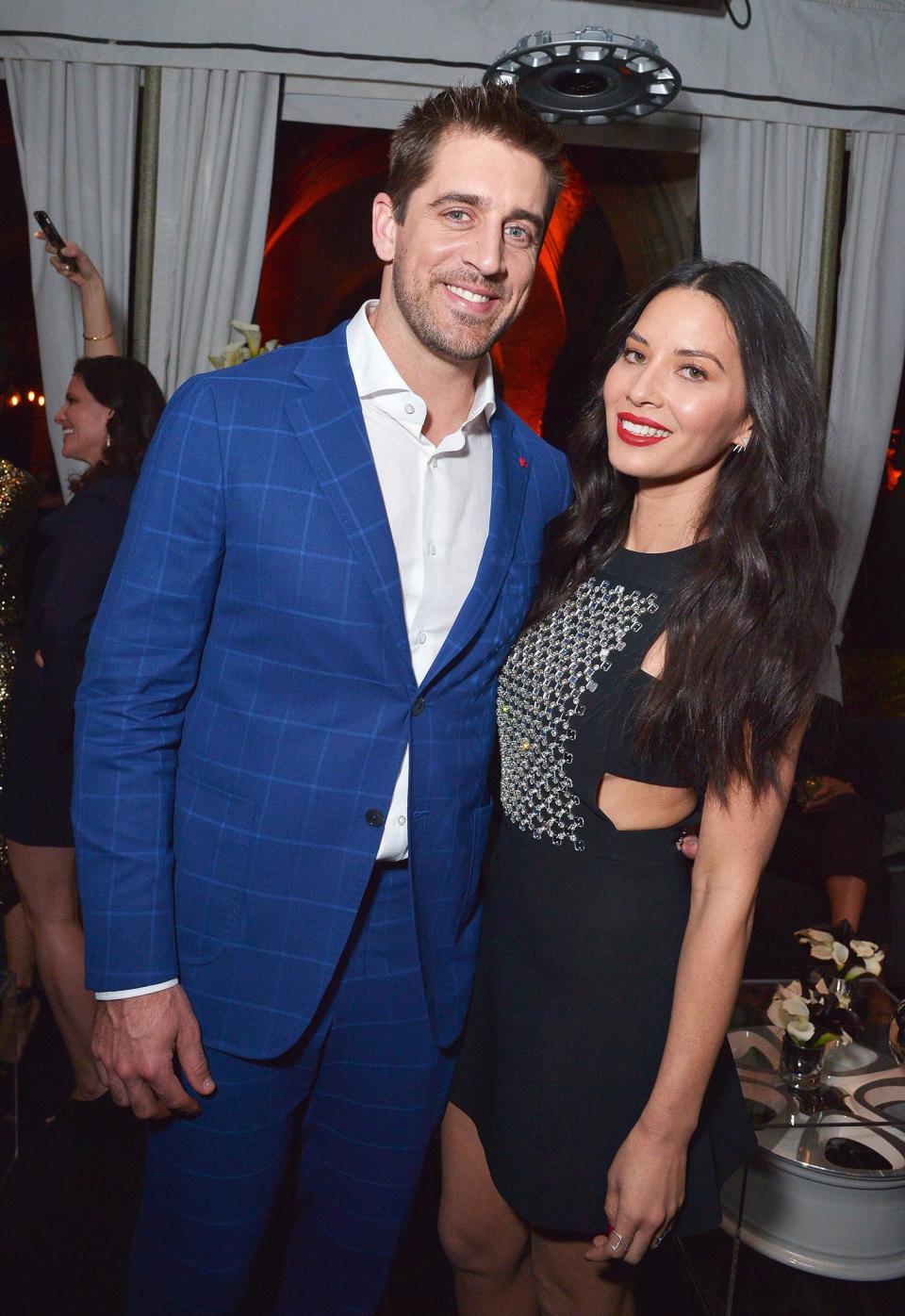 Aaron Rodgers and Olivia Munns cutest couple photos!