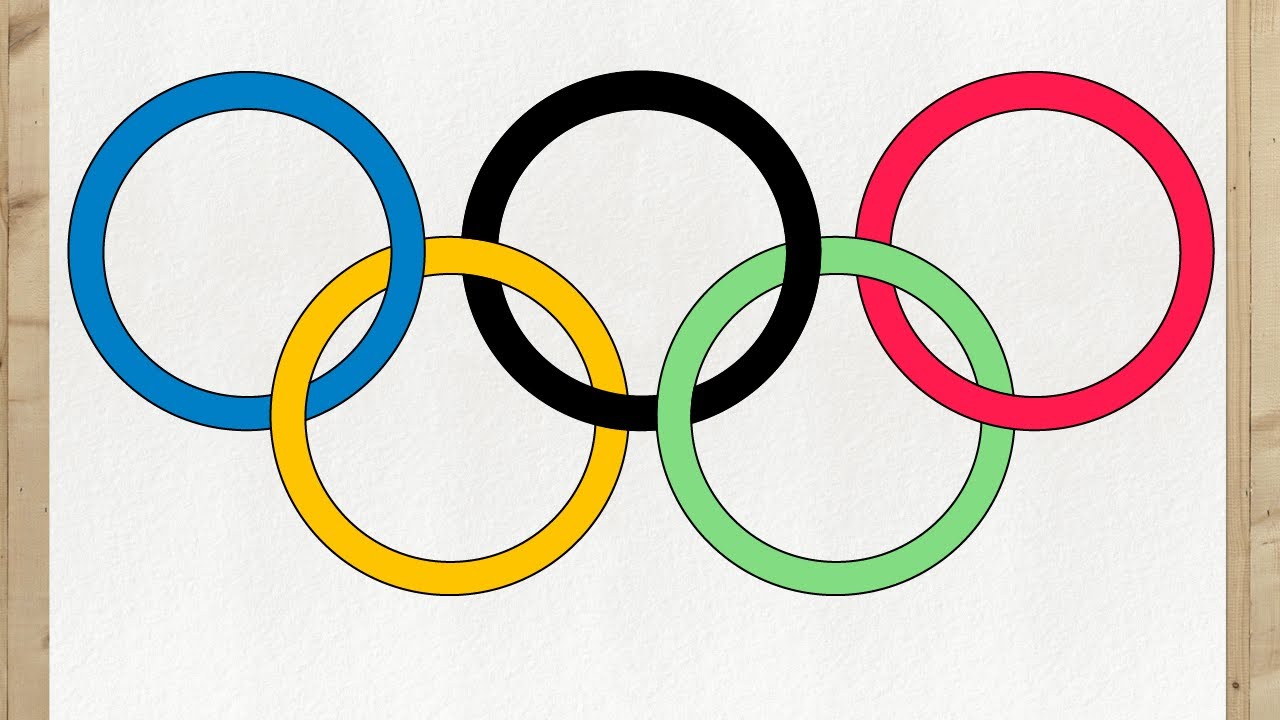 How to draw Olympics logo easily (Master the technique with this guide)