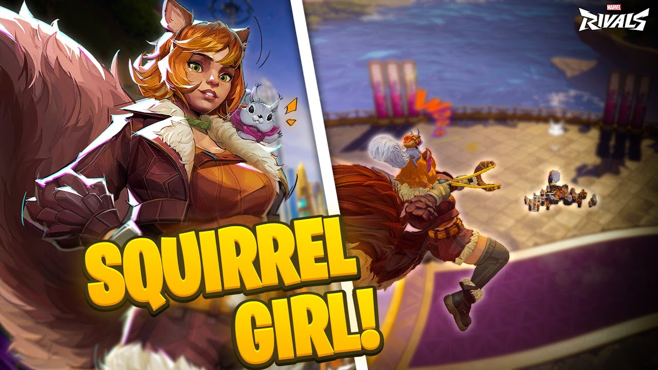 How can you see the Squirrel Girl model Marvel Rivals early? Find all the gameplay previews and screenshots here!
