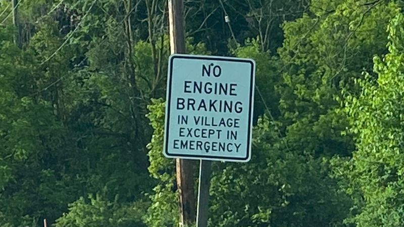 What does no engine brake mean for truck drivers? Understanding this crucial road rule.