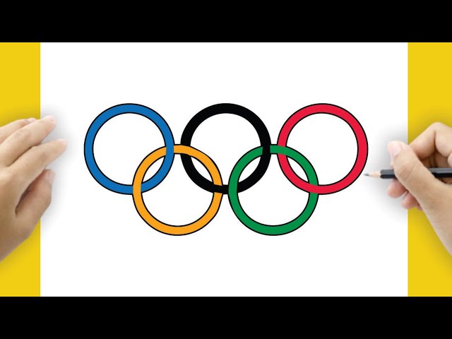 How to draw Olympics logo easily (Master the technique with this guide)