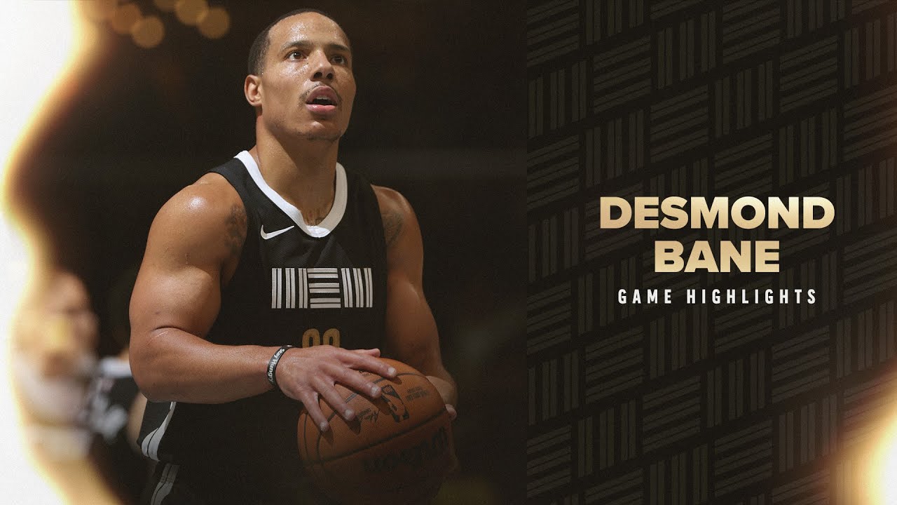 Need the desmond bane stats tonight? Get his complete game performance and highlights quickly!