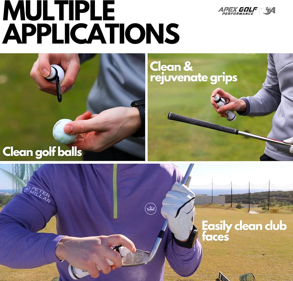 Want easy golf club care? A golf cleaning brush makes your essential gear shine quickly.