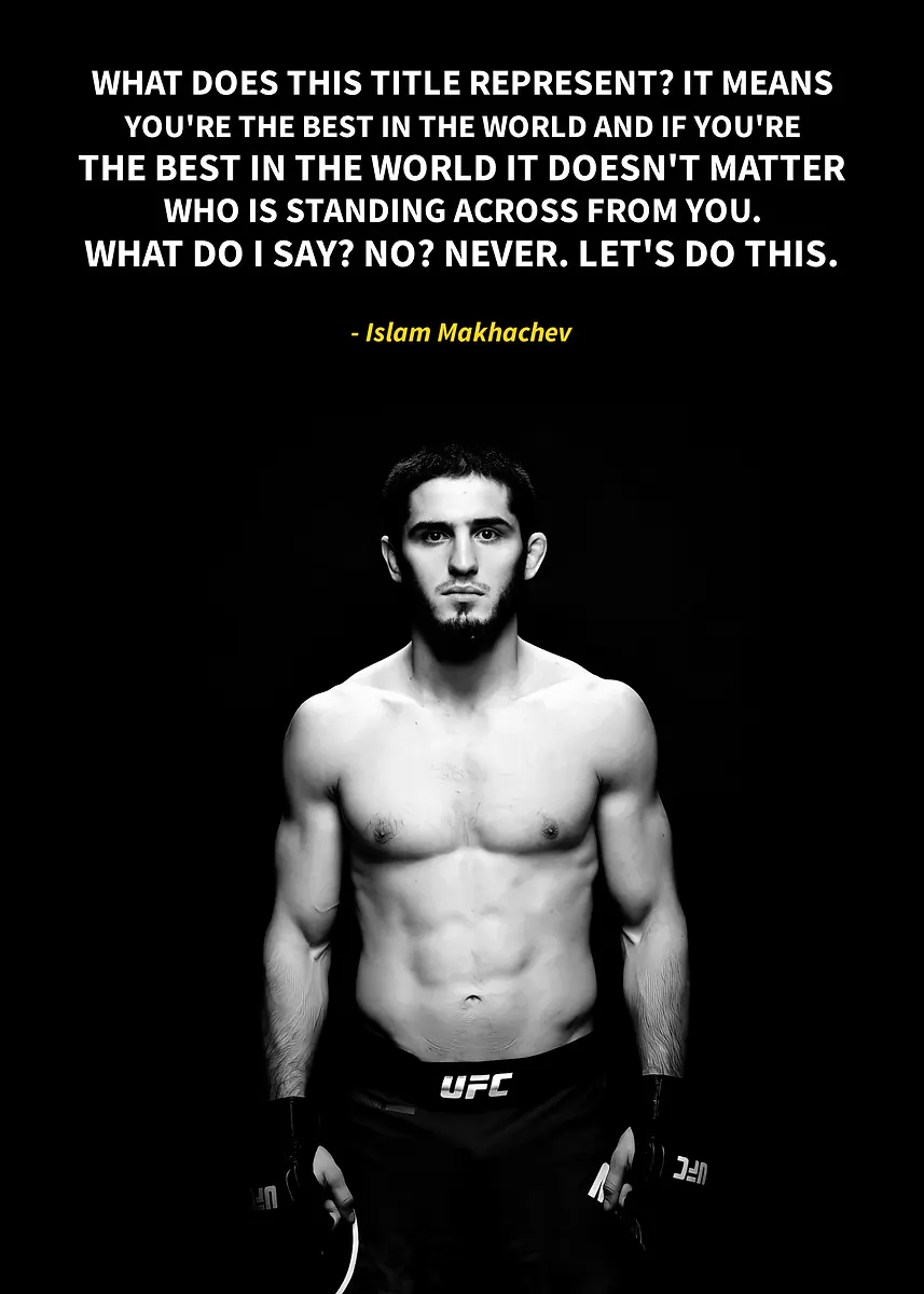 Where can you find a famous Islam Makhachev quote? Check out this ultimate list of his most iconic lines.