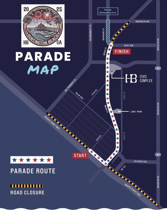 Where to park for the hb fourth of july parade? (Find your spot easily with these hints)