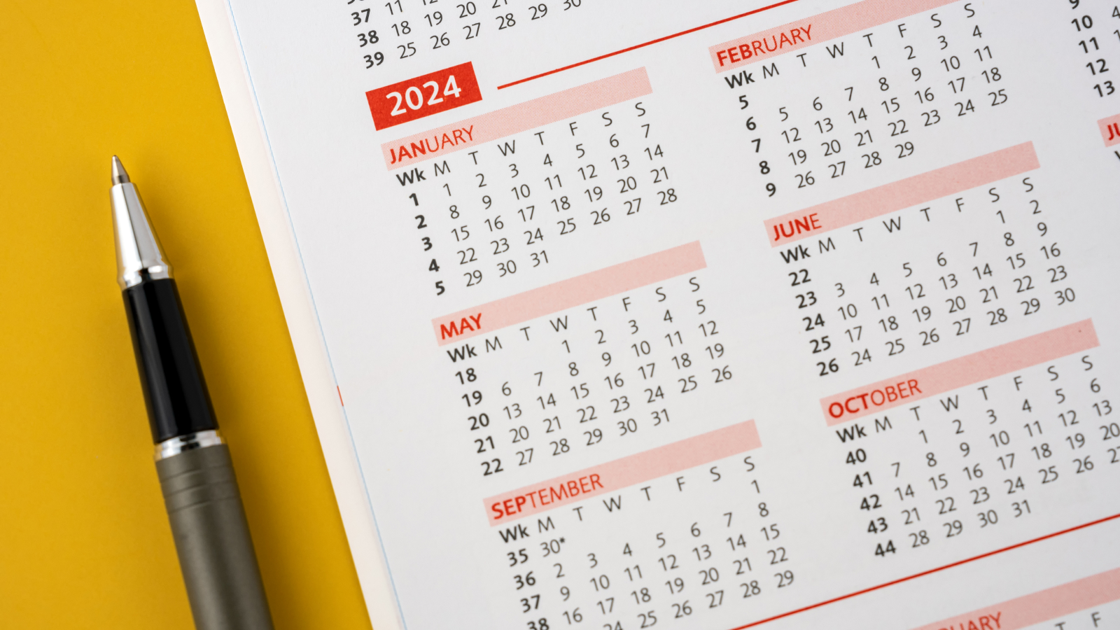 How many more weeks are in the year? Discover the remaining time and make the most of it.