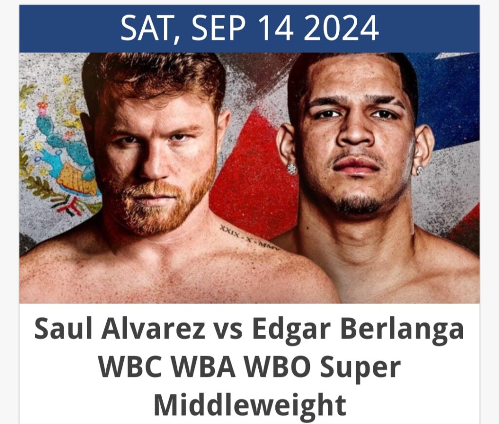 September 2024 Boxing Schedule: Your Ultimate Fight Calendar