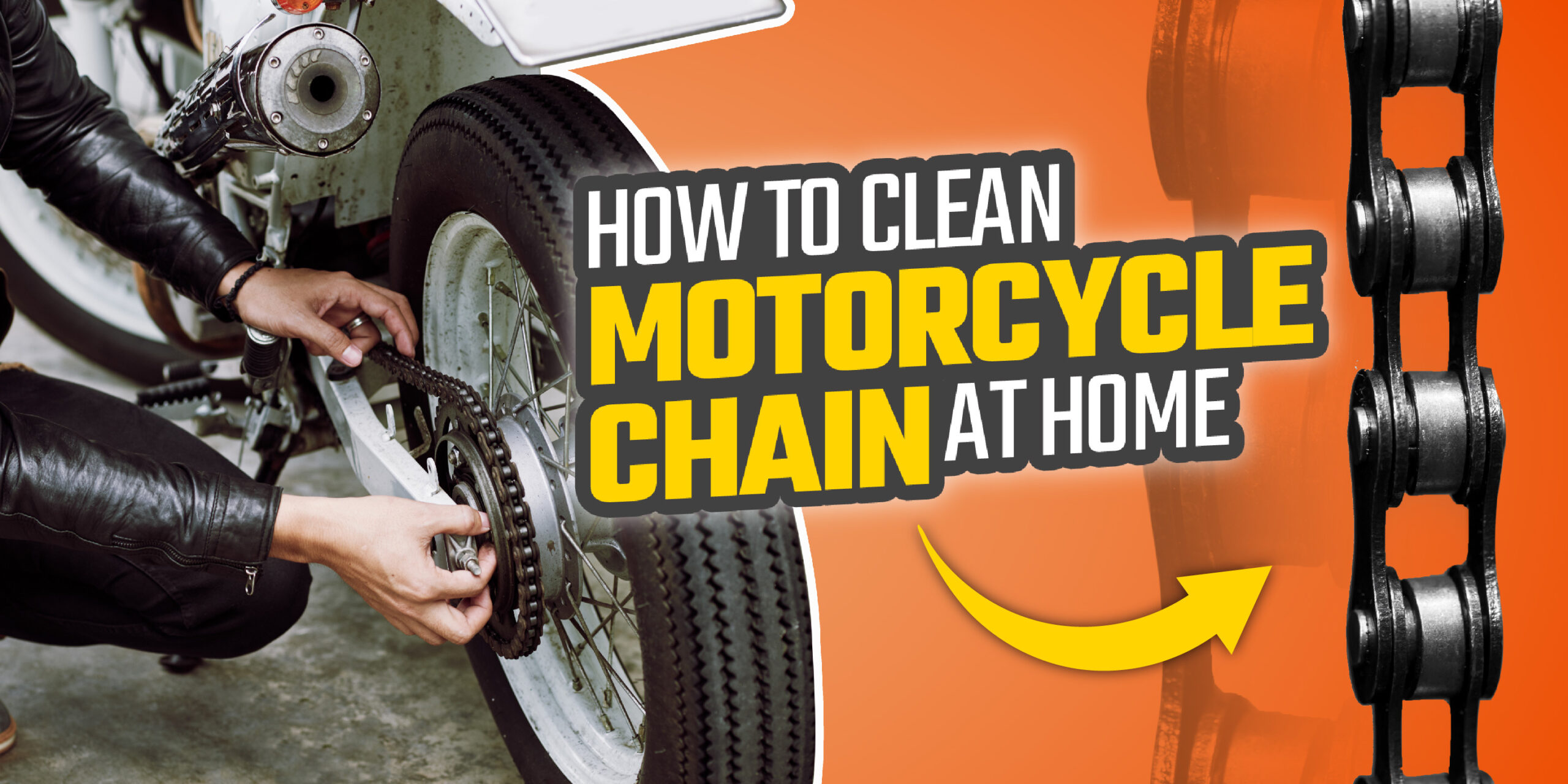 What is the easiest method for cleaning motorcycle chain? (Save time with this quick and simple cleaning guide)