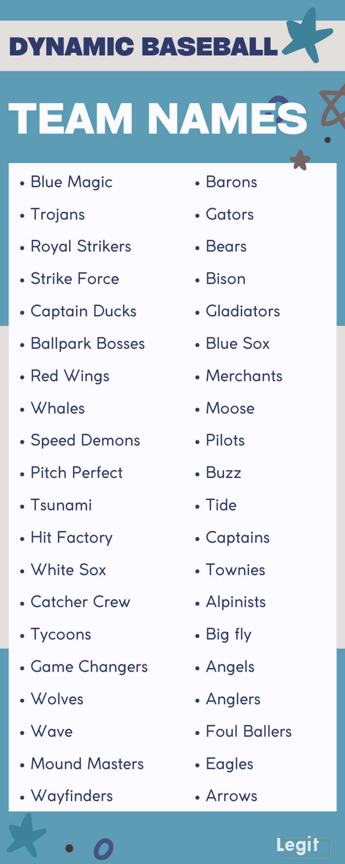 Want the best good little league team names? Check out this list of fun and catchy options now!