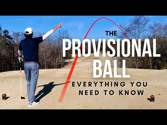 How to properly play a golf provisional shot (simple steps every golfer should know well)