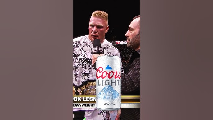 The Legend of Brock Lesnar Coors Light (Why so many people connect the fighter with this beer brand)