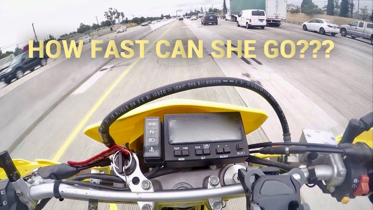 Suzuki DR 400 Top Speed: What is the fastest you can go?