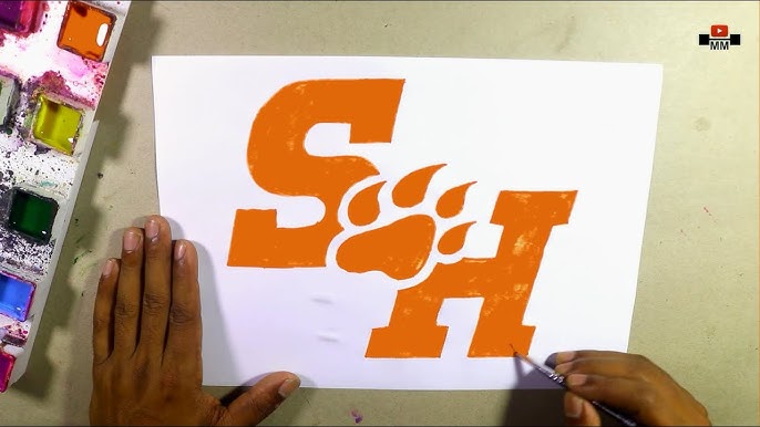 How to draw Sam Houston easily (Follow these super simple steps for great artistic results).