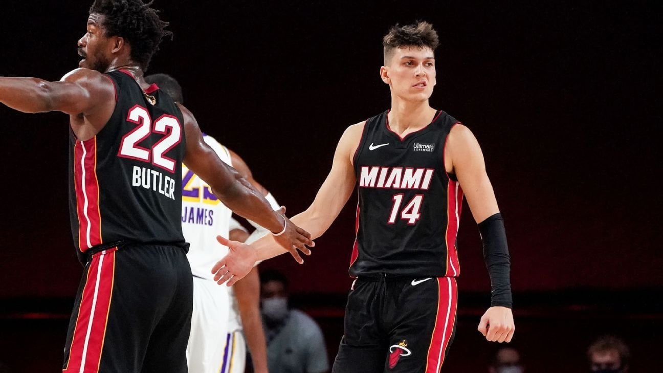Tyler Herro assists: How many does he average nightly? Find his latest official passing numbers right here.
