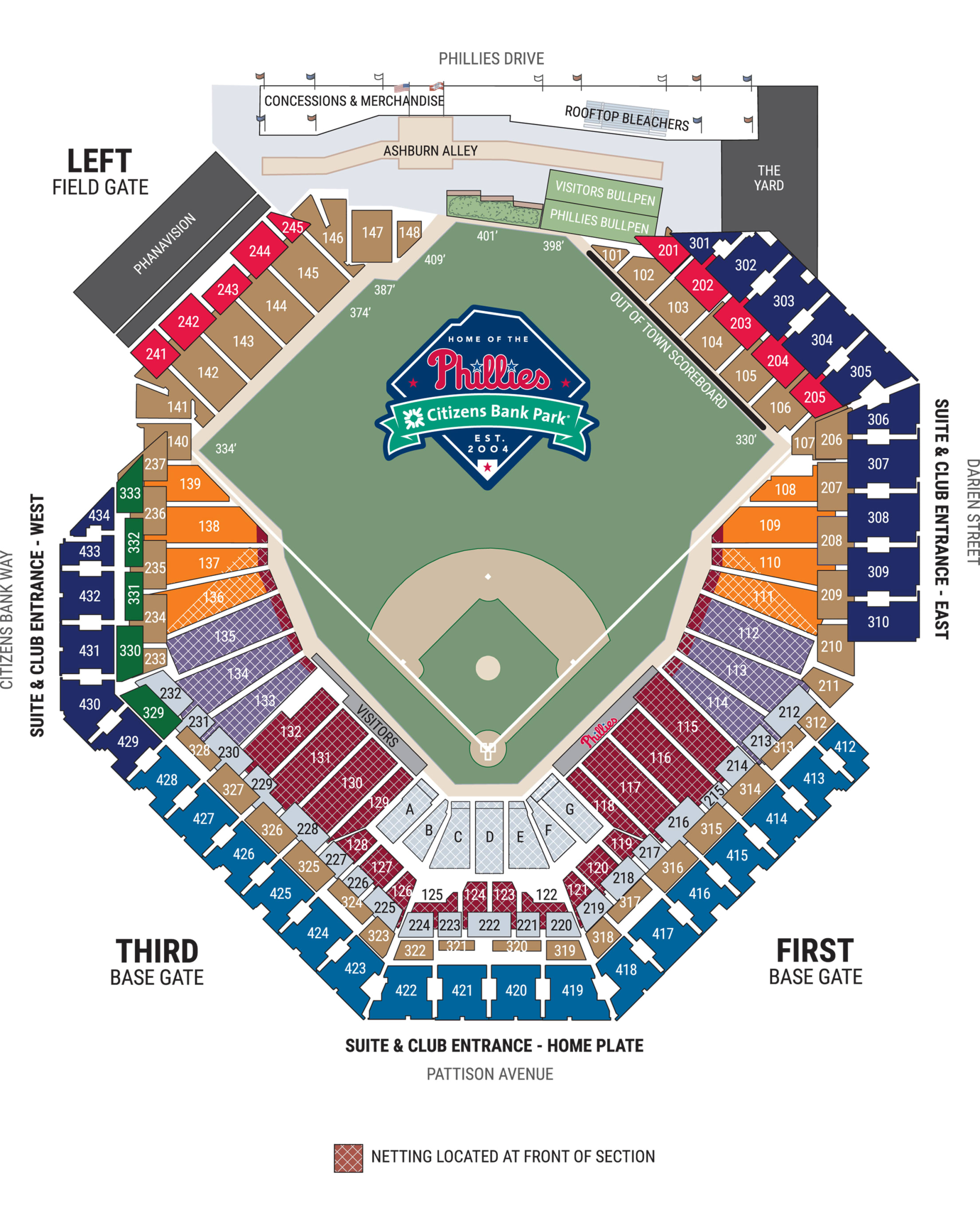 See your actual view with the citizens bank park virtual seating chart (Explore the whole stadium before you go)