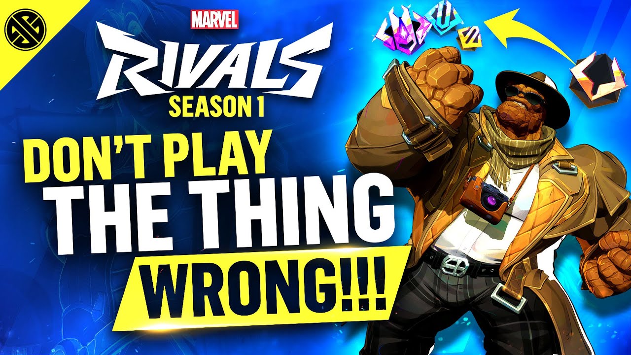 Marvel Rivals The Thing Tips (Easy tricks to win your games!)