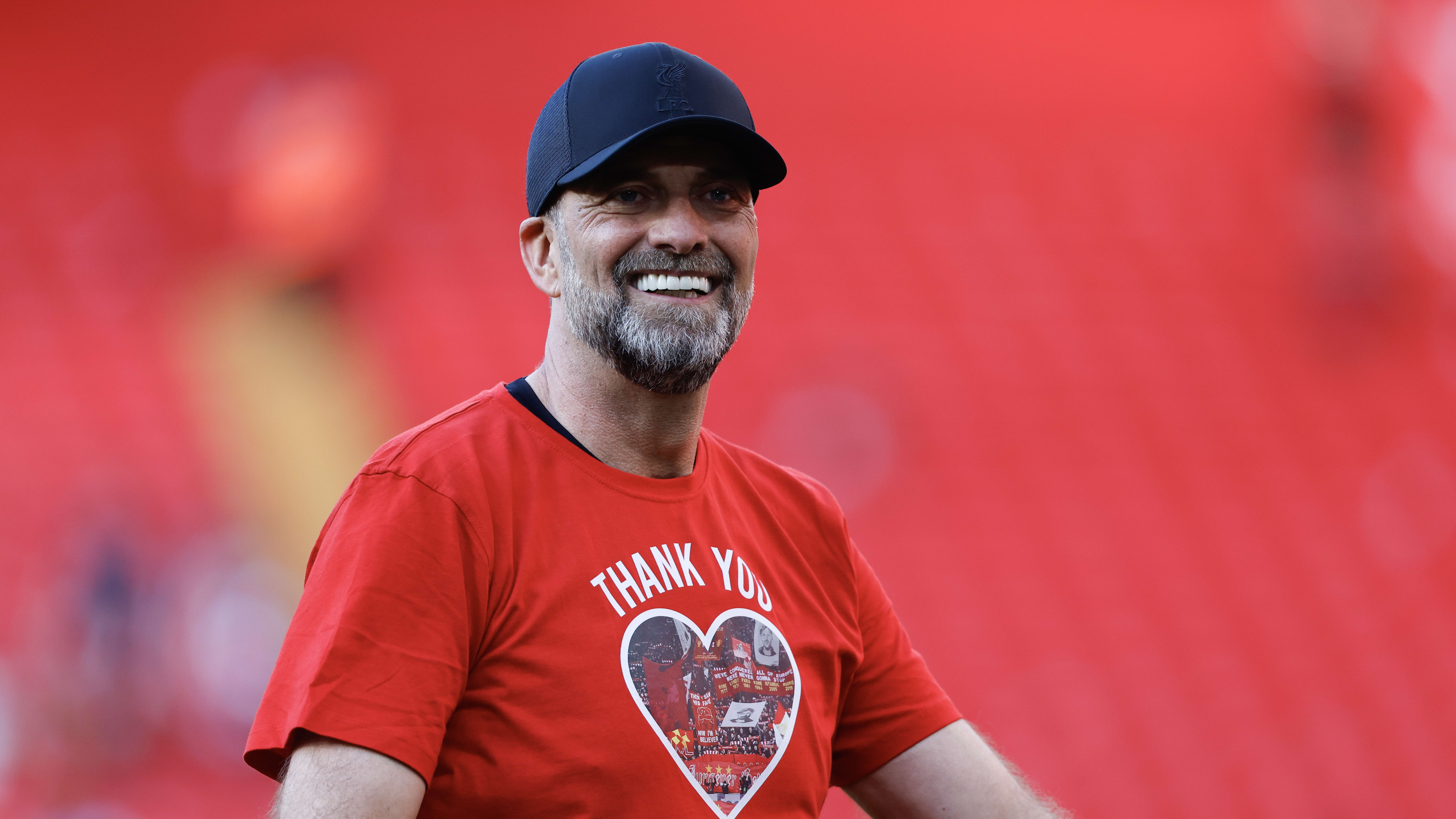 How Jurgen Klopp smile inspires his team. His positive attitude is a really great thing to see.