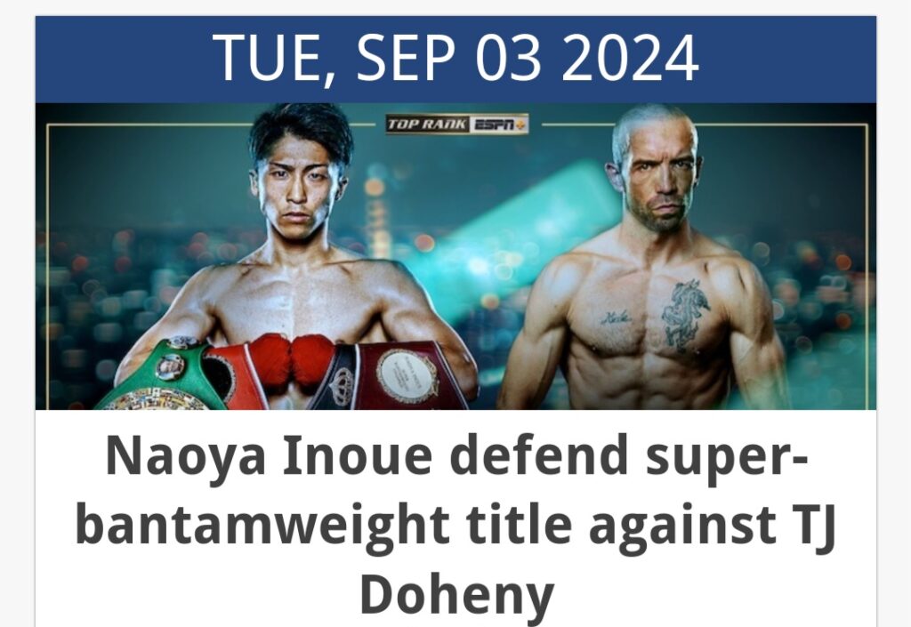 September 2024 Boxing Schedule: Your Ultimate Fight Calendar