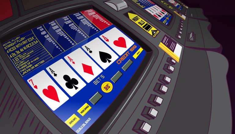 Best draw poker machine strategy tips to win more money