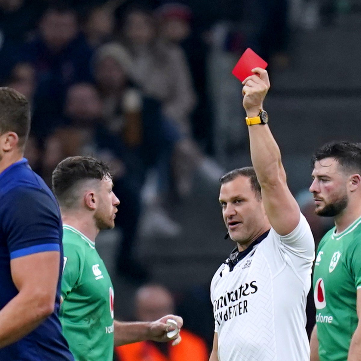 What does a red card mean in rugby now? Understand the rules and what happens to the team.