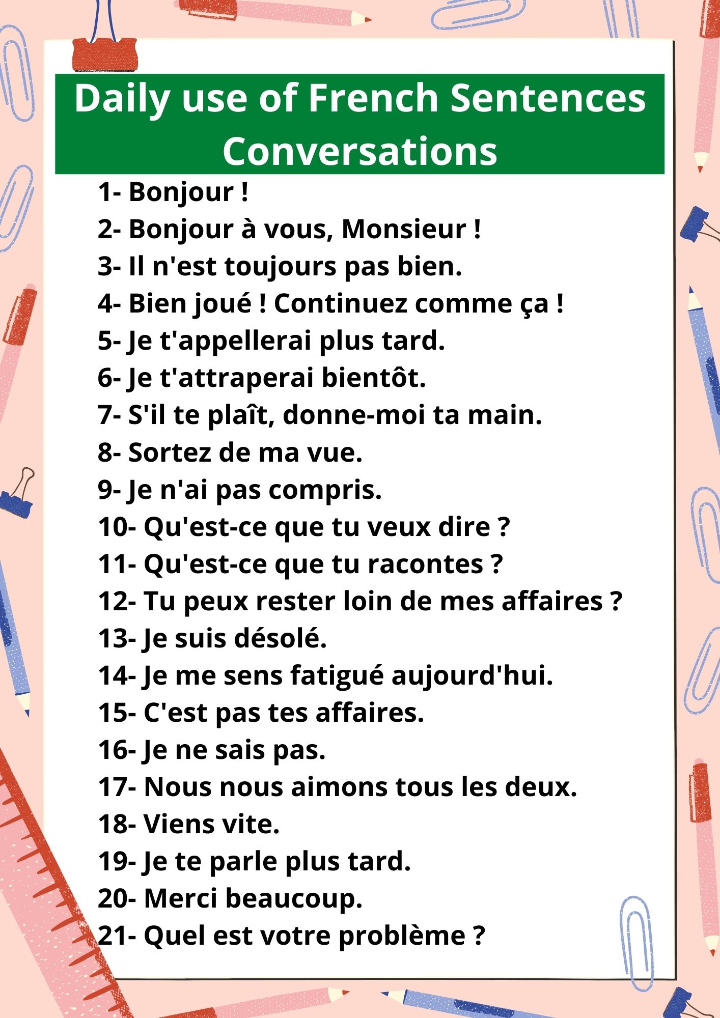 Need to say well done in french language? (Here are 5 common expressions to use daily!)