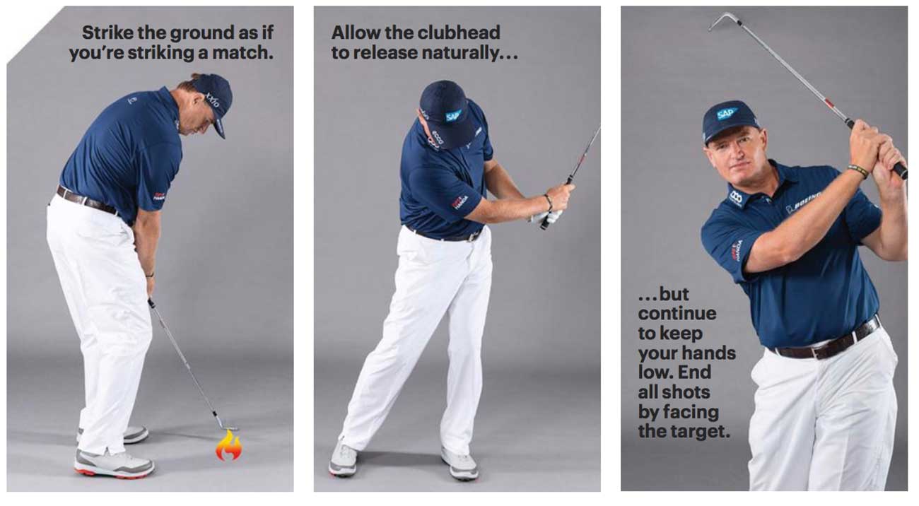 What is the Ernie Els golf grip and how to do it?