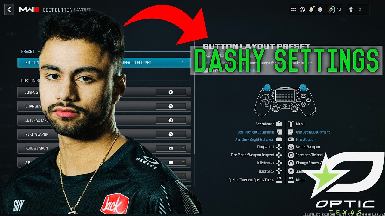 What are the best Dashy MW3 settings (Find out how pros dominate their games easily!)