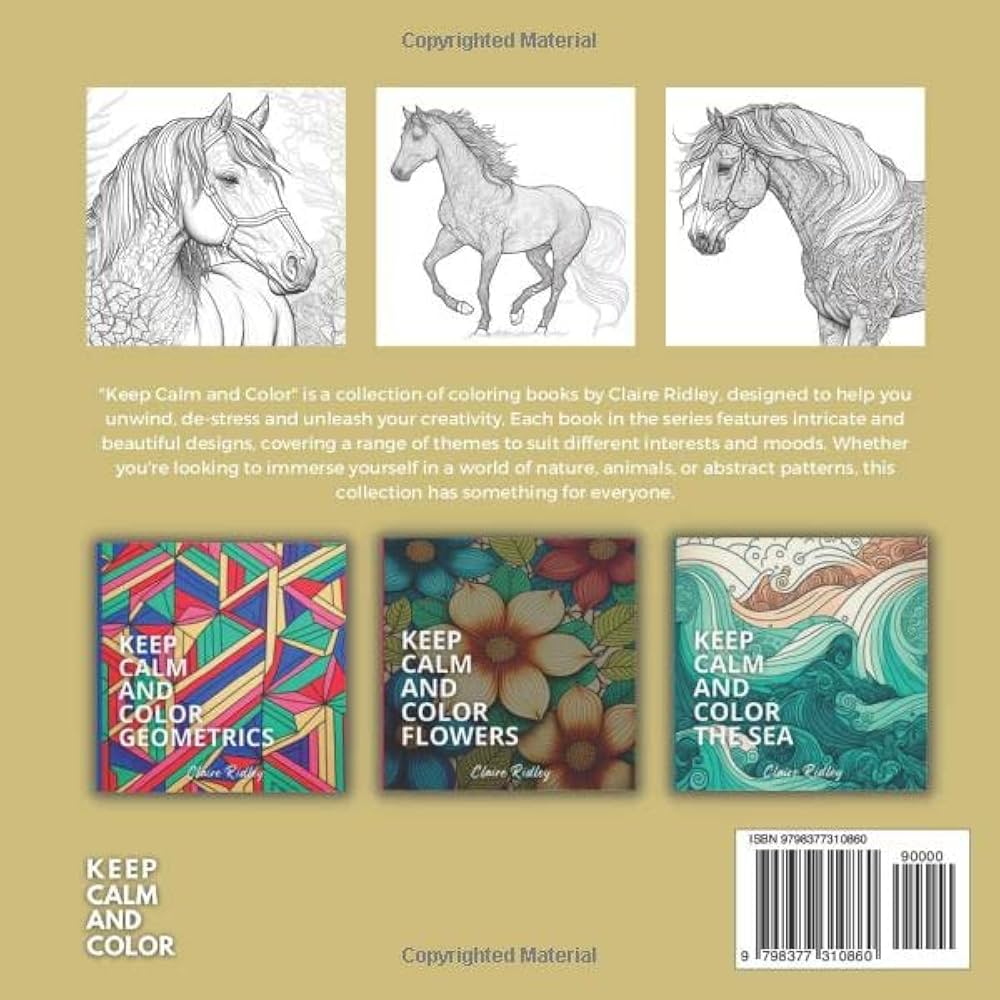 Is horse coloring relaxing discover 3 calming benefits today