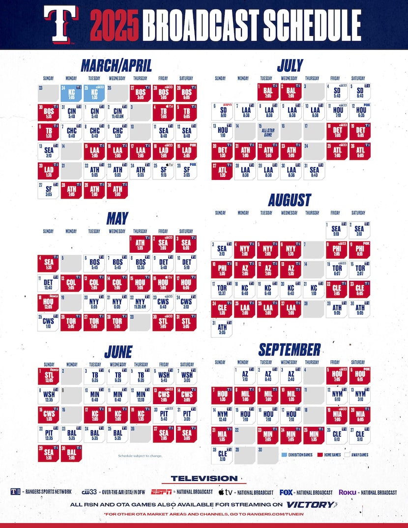 Rangers game today what channel is it on? Find out quickly where to watch every play live.