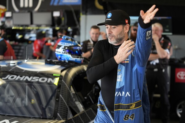 Hows the new jimmie johnson 84 car performing? Get the latest updates and fan reactions from the track.