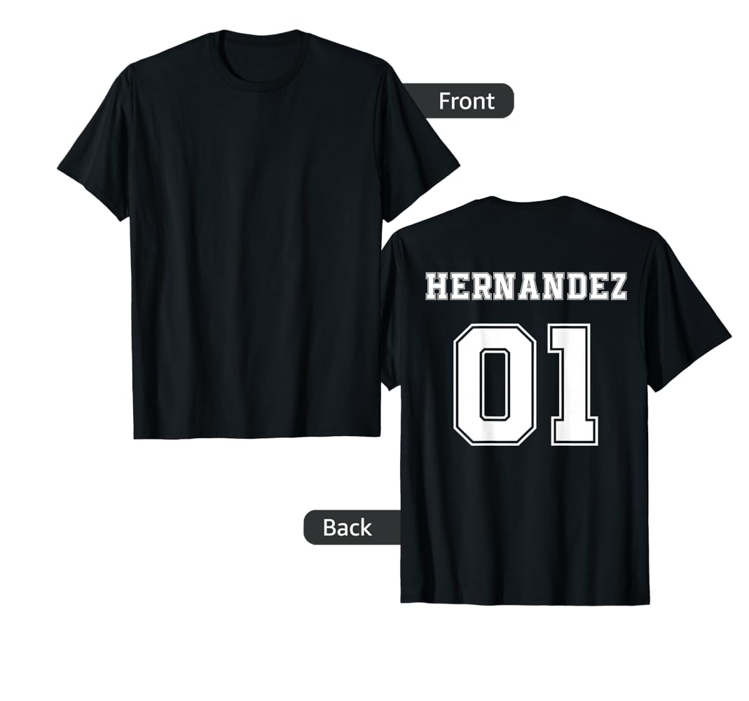 Hernandez jersey custom name? Get yours personalized fast online!
