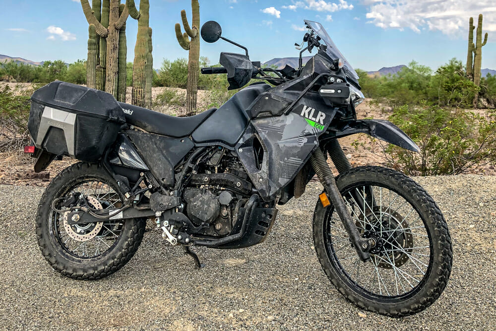 2022 kawasaki klr650 top speed