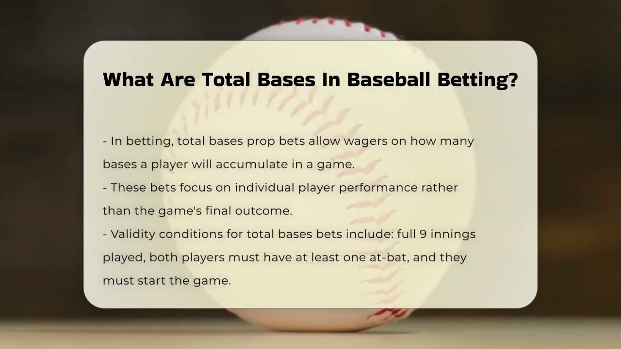 how do total bases work explained easily with examples for baseball fans