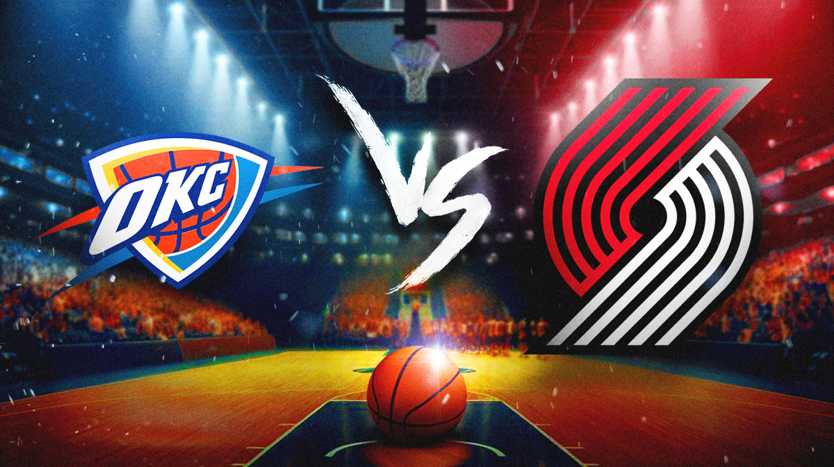 thunder at trail blazers