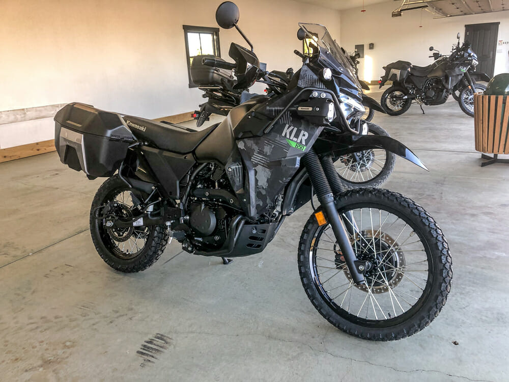2022 kawasaki klr650 top speed
