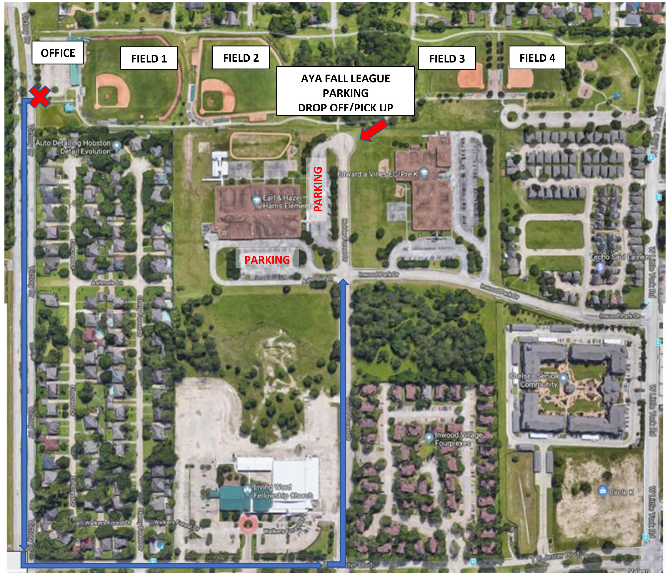 Houston Astros Academy Location - Directions and Player Facilities