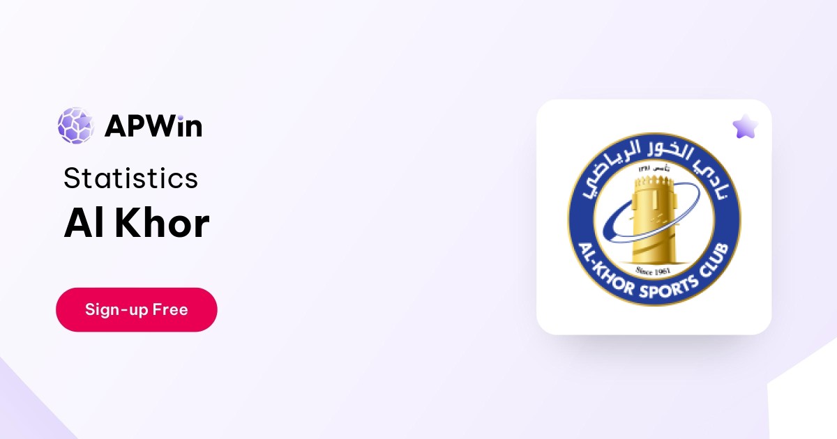 Al Khor SC team performance get recent match updates and results