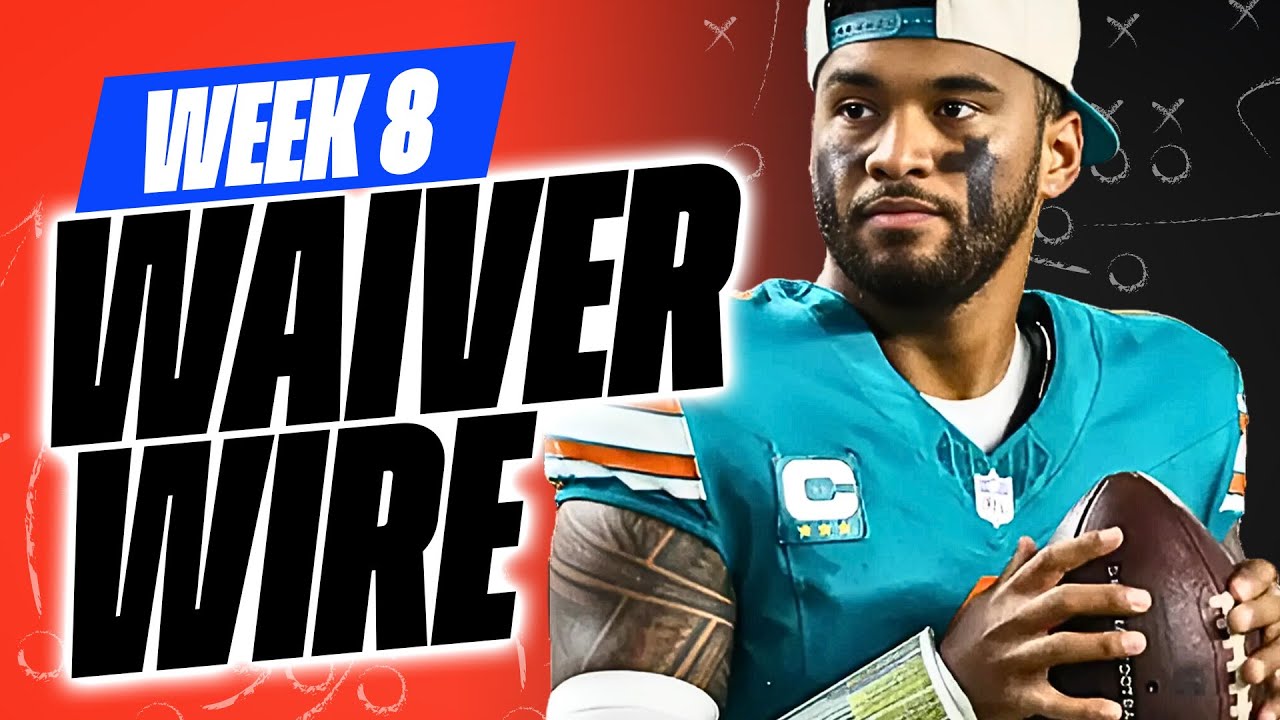 waiver wire week 8 top targets find must-add players now