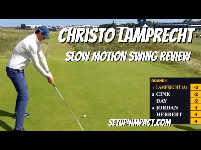 Learn Christo Lamprecht golf swing techniques top 3 easy tips