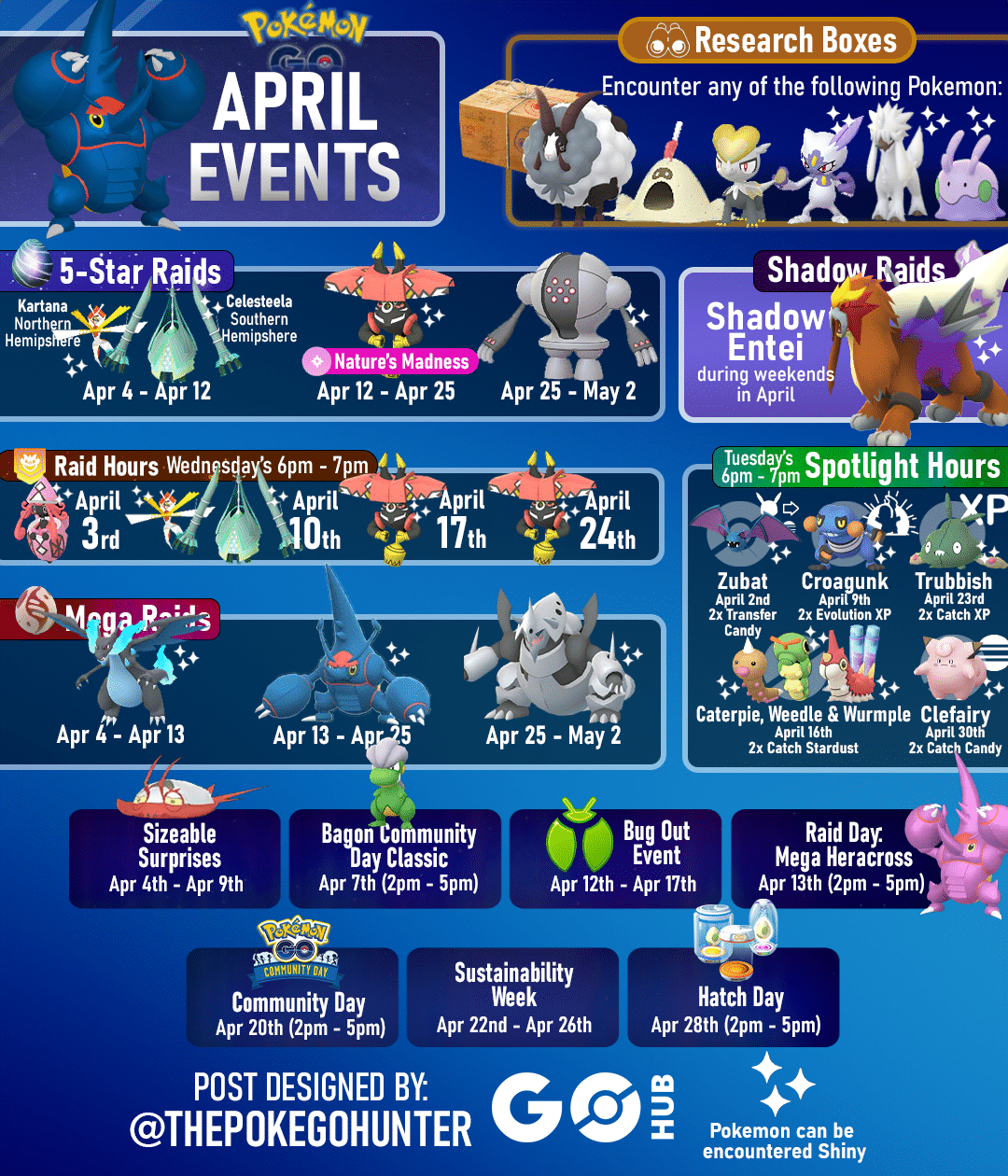 Pokemon Go Raid Hour Times April 2024 Best Raid Spots
