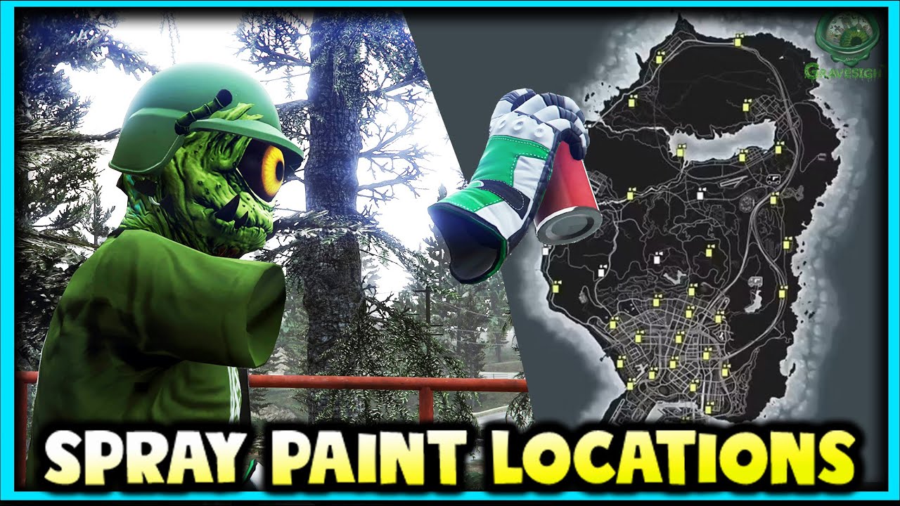 Where to Find Special GTA 5 Paintspray Hidden Location Guide