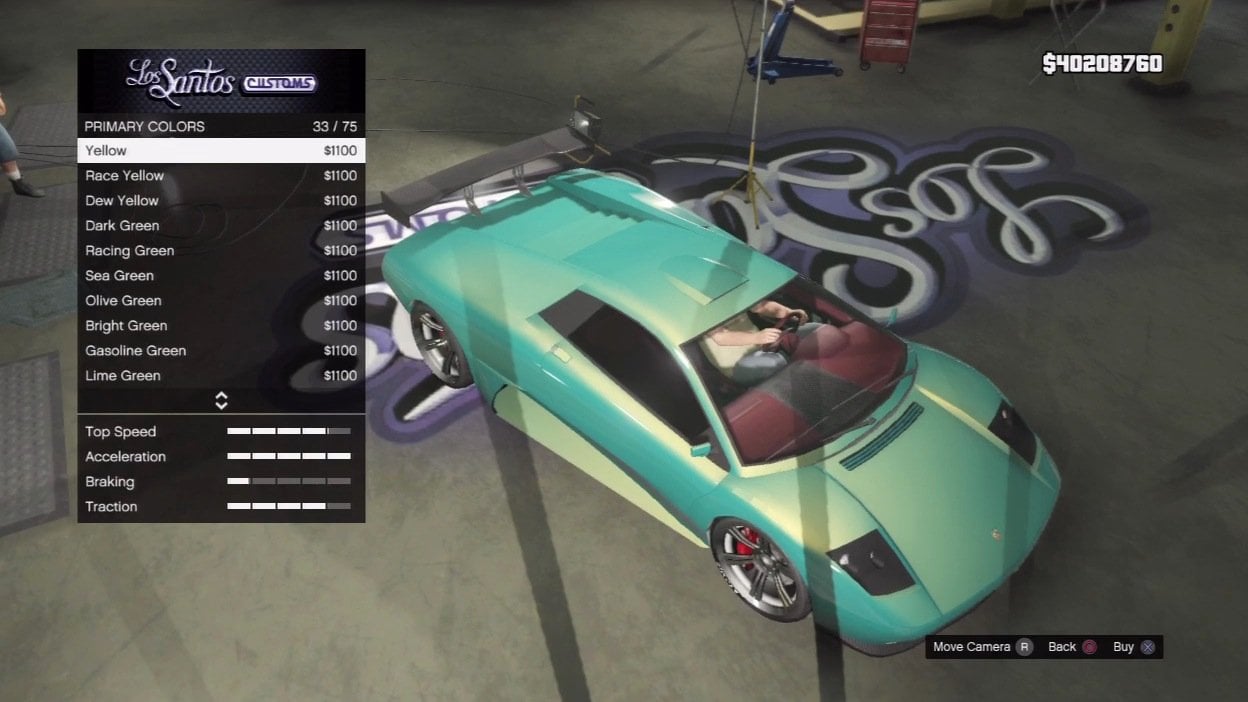 GTA 5 paint spray colors: How to choose the right one?