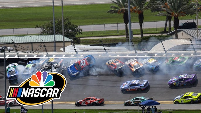 austin dillon daytona crash video footage see the wild replay now